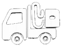 強力吸引車作業